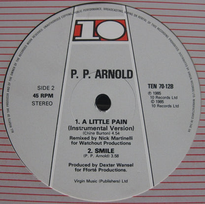 P.P. Arnold : A Little Pain (12")