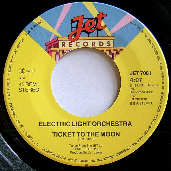 Electric Light Orchestra : Here Is The News (7", Single)