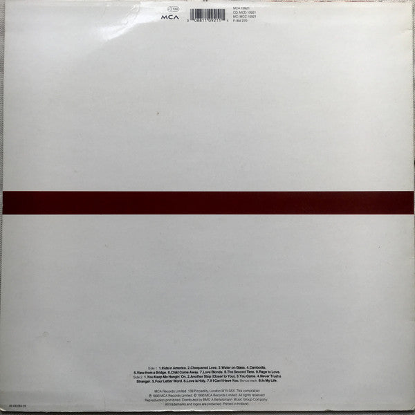 Kim Wilde : The Singles Collection 1981 - 1993 (LP, Comp)