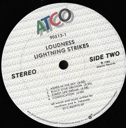 Loudness (5) : Lightning Strikes (LP, Album, SP-)