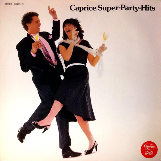 Various : Caprice Super-Party-Hits (2xLP, Comp, Whi)