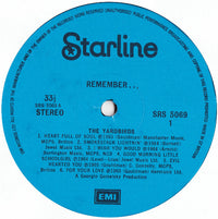 The Yardbirds : Remember... The Yardbirds (LP, Comp, RP)