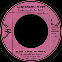 Gladys Knight & The Pips* : Baby, Don't Change Your Mind (7", Single)