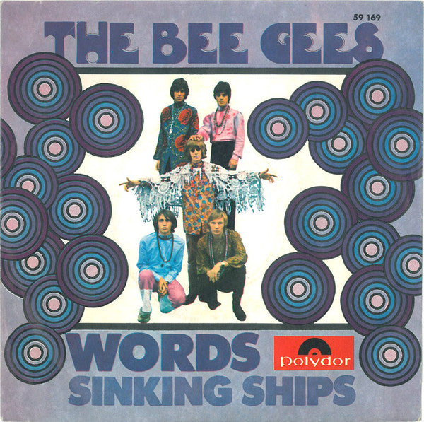 The Bee Gees* : Words (7", Single, Mono)