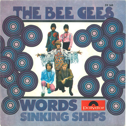 The Bee Gees* : Words (7", Single, Mono)
