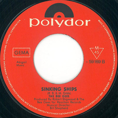The Bee Gees* : Words (7", Single, Mono)