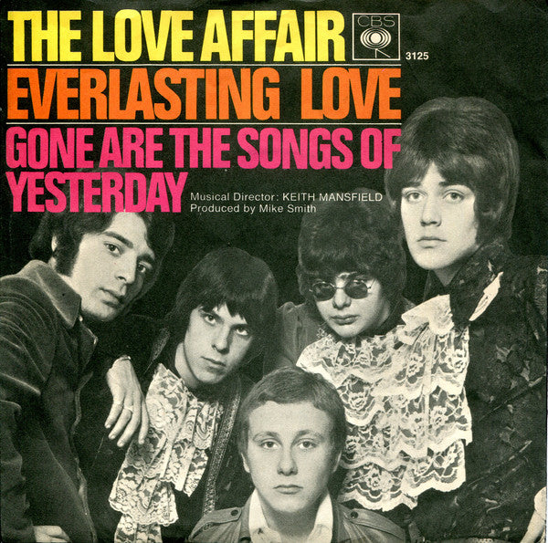 The Love Affair : Everlasting Love (7", Single)