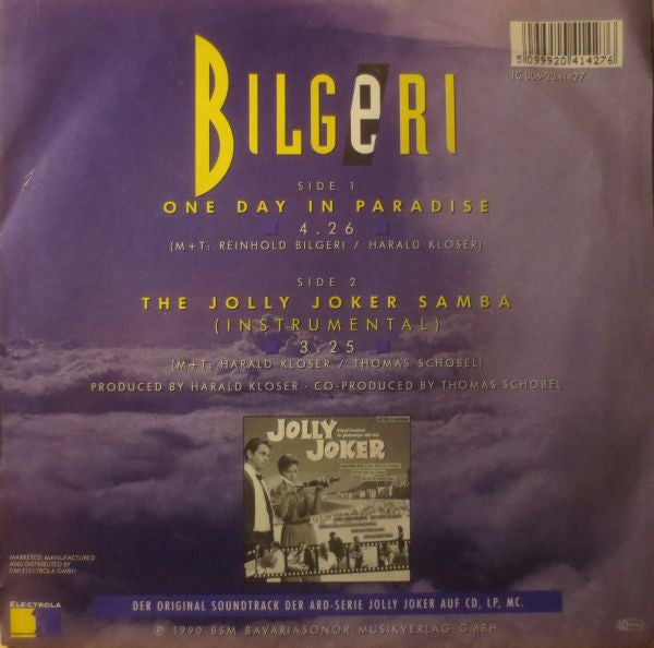 Bilgeri : One Day In Paradise (7", Single)