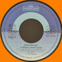 Reinhard Mey : In Diesem, Unsrem Lande / Bei Hempels Unterm Bett (7", Single)