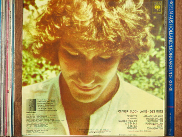 Olivier Bloch-Lainé : Des Mots (LP, Album)