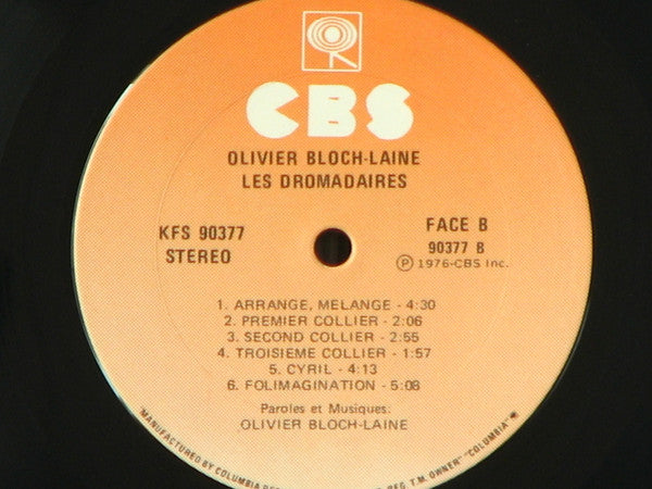 Olivier Bloch-Lainé : Des Mots (LP, Album)