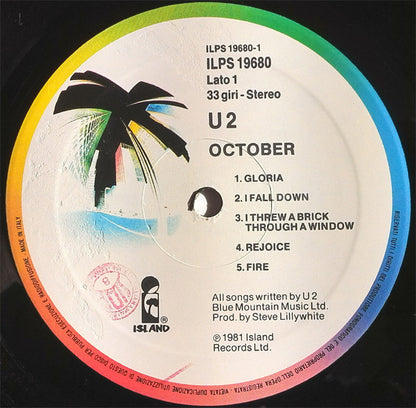 U2 : October (LP, Album)
