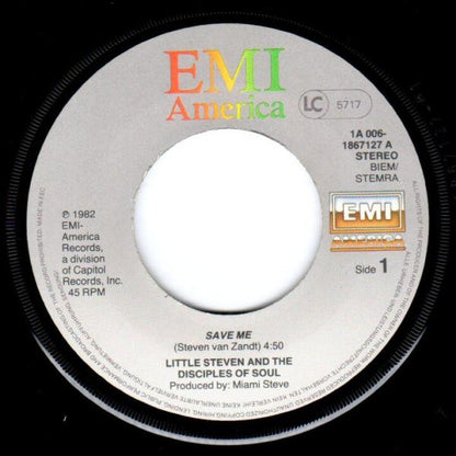 Little Steven And The Disciples Of Soul : Save Me (7", Single)