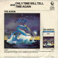 Asia (2) : Only Time Will Tell (7", Single)