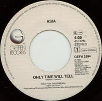 Asia (2) : Only Time Will Tell (7", Single)