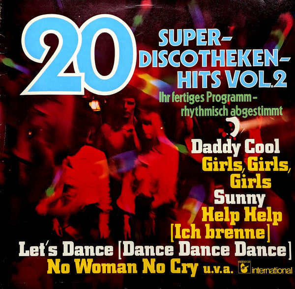 Various : 20 Super Discotheken-Hits - Vol. 2 (LP, Comp)
