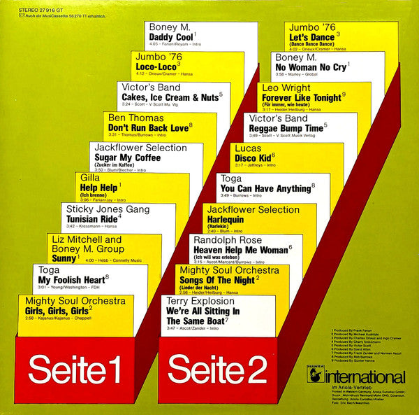 Various : 20 Super Discotheken-Hits - Vol. 2 (LP, Comp)