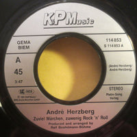 André Herzberg : Zuviel Märchen, Zu Wenig Rock'n Roll (7", Single)