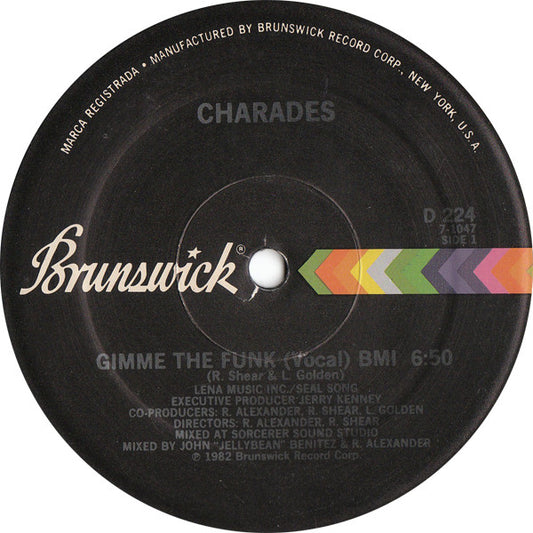 Charades : Gimme The Funk (12", Single)