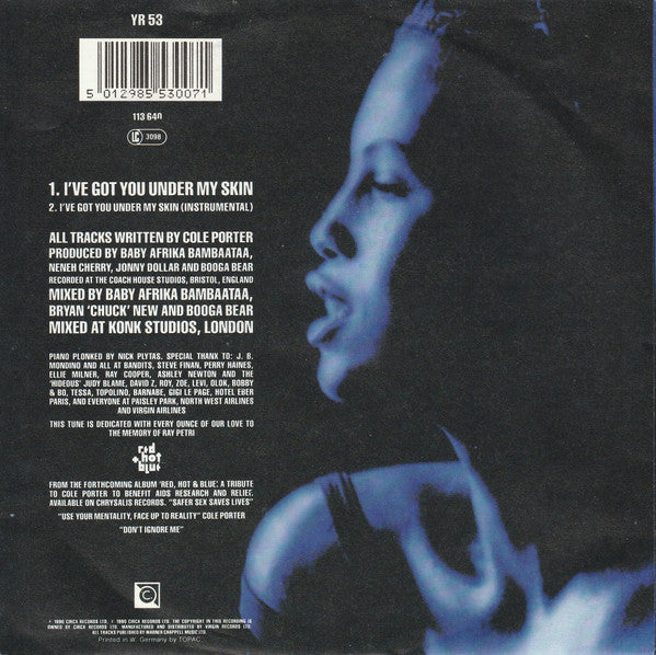 Neneh Cherry : I've Got You Under My Skin (7", Single)