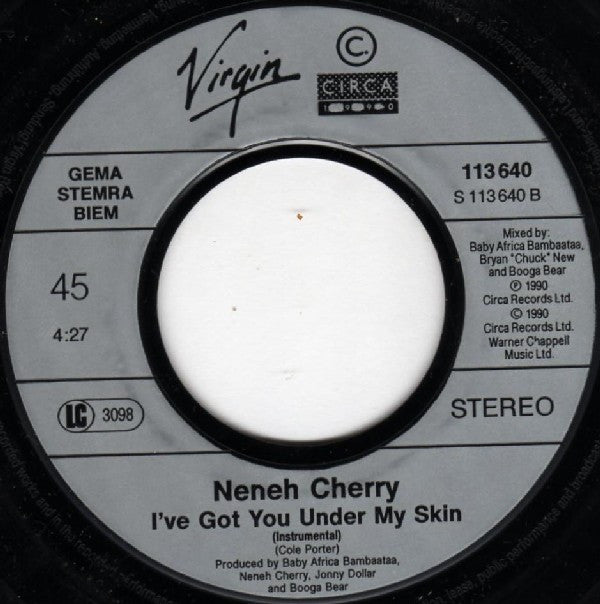 Neneh Cherry : I've Got You Under My Skin (7", Single)