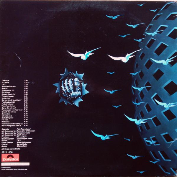 The Who : Tommy (2xLP, Album, RP, Tri)