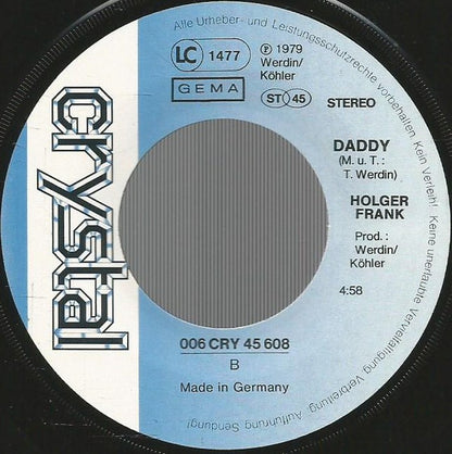 Holger Frank (2) : Heu Gras Kirschen (7", Single)