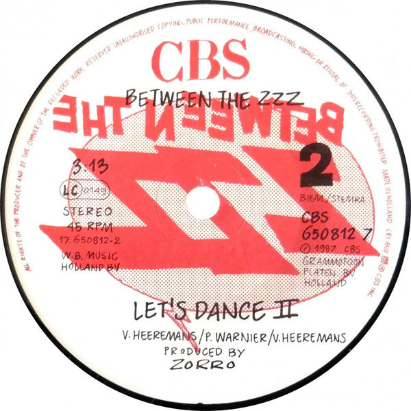 Between The ZZZ : 1 Of Us Is Leaving (7", Single)
