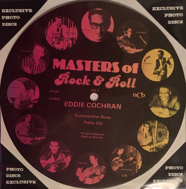 Eddie Cochran : Summertime Blues / Pretty Girl (7", S/Sided, Card, Pic)