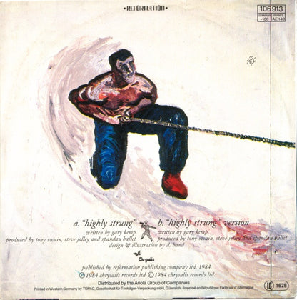 Spandau Ballet : Highly Strung (7", Single)