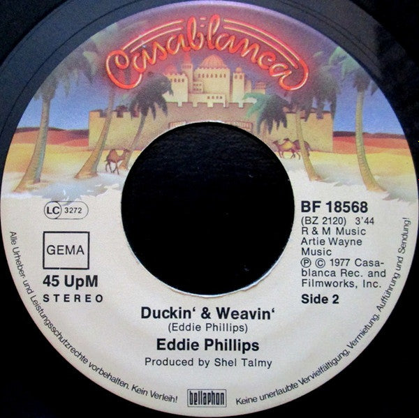 Eddie Phillips : City Woman (7", Single)