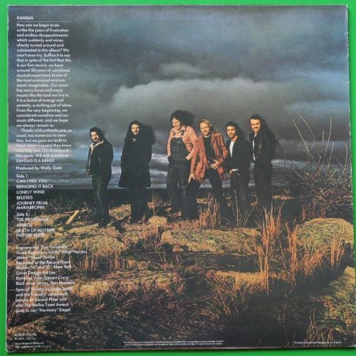 Kansas (2) : Kansas (LP, Album)