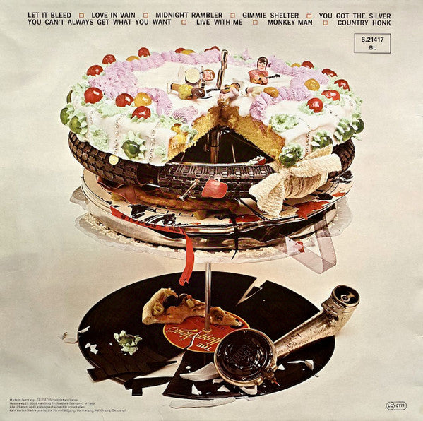 The Rolling Stones : Let It Bleed (LP, Album, RE)