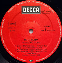 The Rolling Stones : Let It Bleed (LP, Album, RE)
