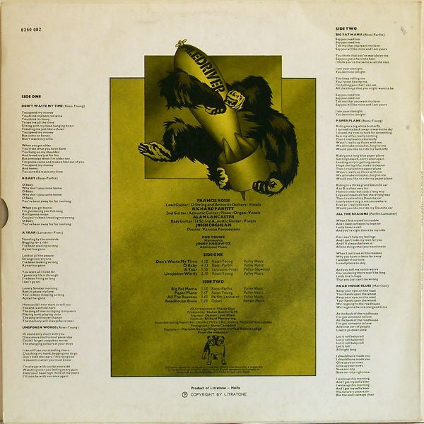 Status Quo : Piledriver (LP, Album)