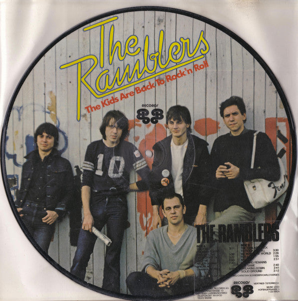 The Ramblers* : The Kids Are Back To Rock'n'Roll (LP, Album, Pic, RE)