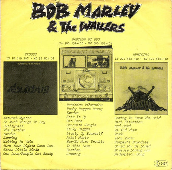 Bob Marley & The Wailers : Three Little Birds (7", Single)