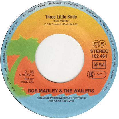 Bob Marley & The Wailers : Three Little Birds (7", Single)