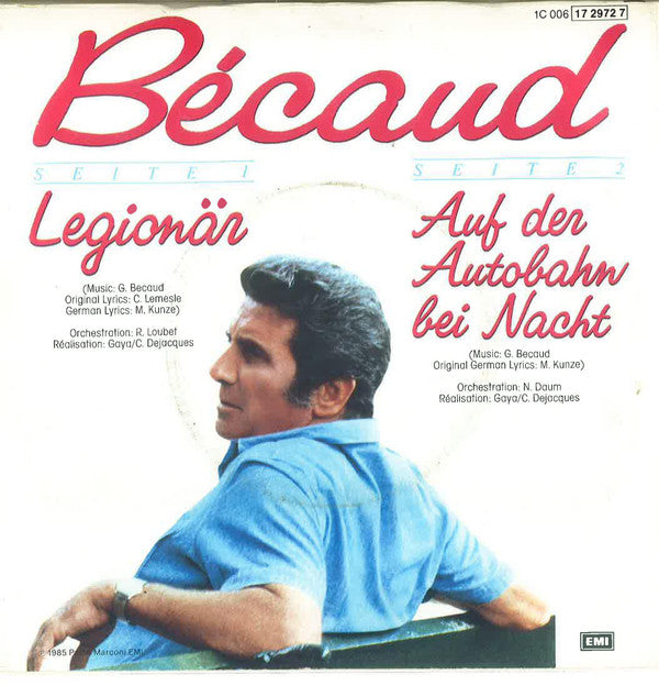 Bécaud* : Legionär (7", Single)