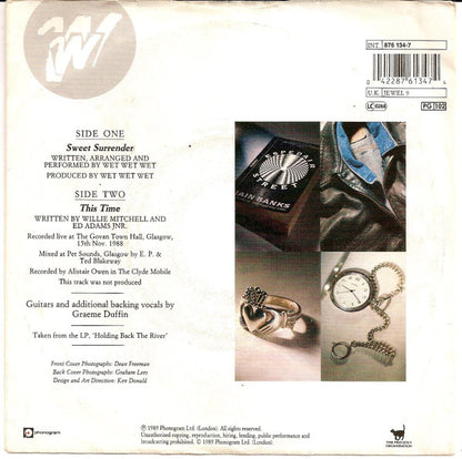 Wet Wet Wet : Sweet Surrender (7", Single)