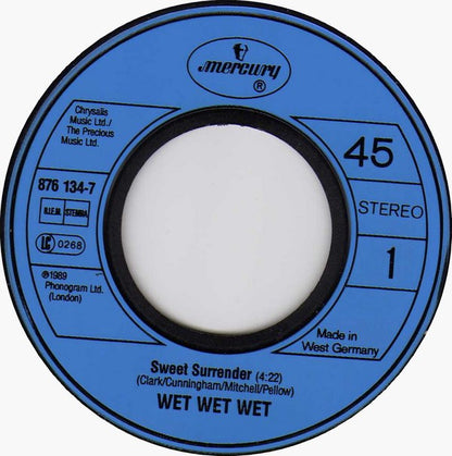 Wet Wet Wet : Sweet Surrender (7", Single)