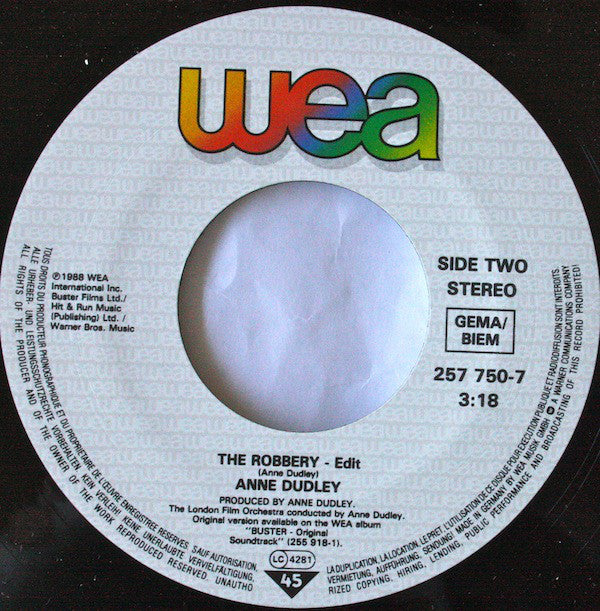 Phil Collins : Two Hearts (7", Single)