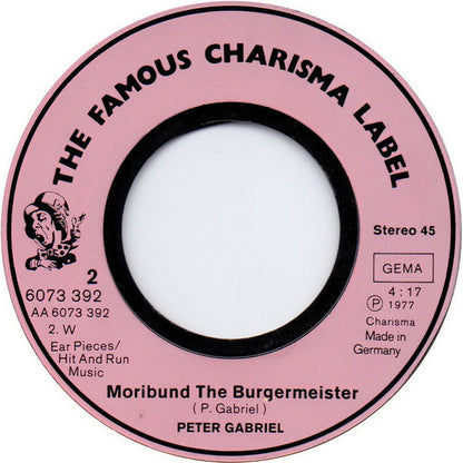 Peter Gabriel : Solsbury Hill (7", Single)
