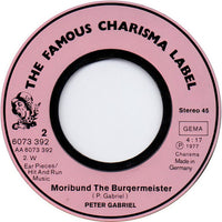 Peter Gabriel : Solsbury Hill (7", Single)