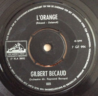Gilbert Bécaud : Rosy And John / L'orange (7", Single)