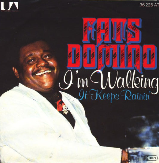 Fats Domino : I'm Walking (7", Single)