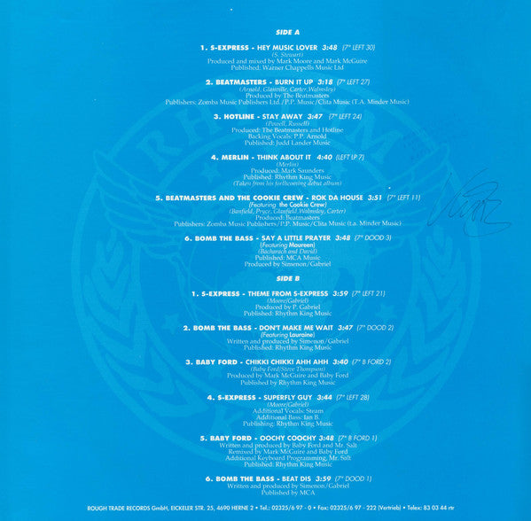 Various : Rhythm King - Bumper Issue (LP, Comp)