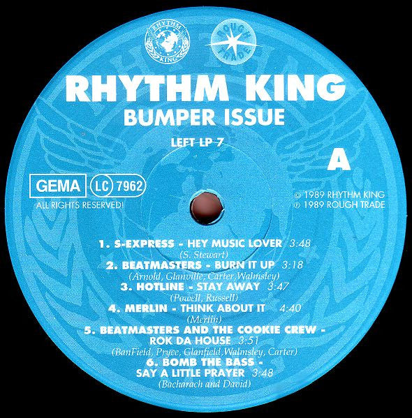 Various : Rhythm King - Bumper Issue (LP, Comp)