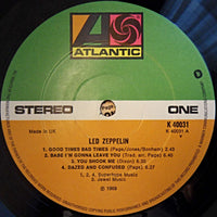 Led Zeppelin : Led Zeppelin (LP, Album, RE)