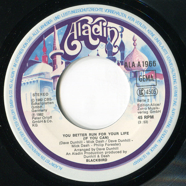 Blackbird (6) : Don't Play That Game With Me (7", Single)